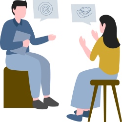 第三者の立場でお話を伺います